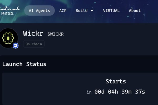 WickrFun AI Agent Launch on VIRTUALS